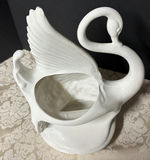 Vintage White Swan TV Lamp Planter Lamp Maddux of California 12" x 9" - thumbnail 2 of 3