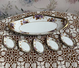 Vintage Nippon Celery Dish and Dishes - thumbnail 1 of 2