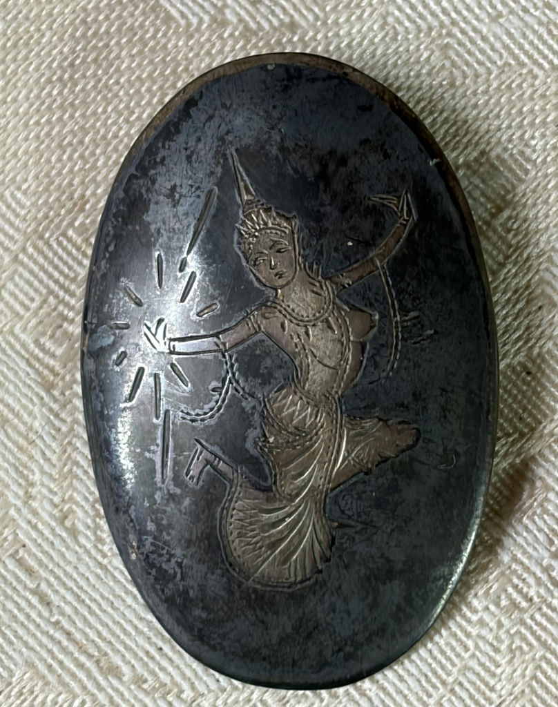 2 Vintage Sterling Silver Pins - image 2 of 4