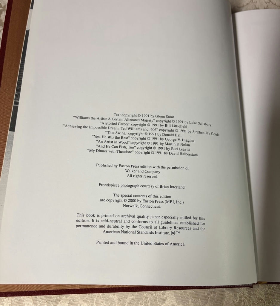 Ted Williams Book & Game Giveaway - image 4 of 8