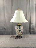 Green Ceramic Lamp And Vase - thumbnail 2 of 10