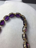 14K Gold & Amethyst Statement Jewelry - thumbnail 11 of 12