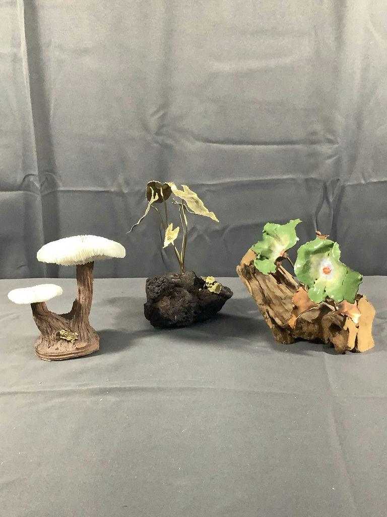 Vintage Plant Sculptures - image 1 of 14