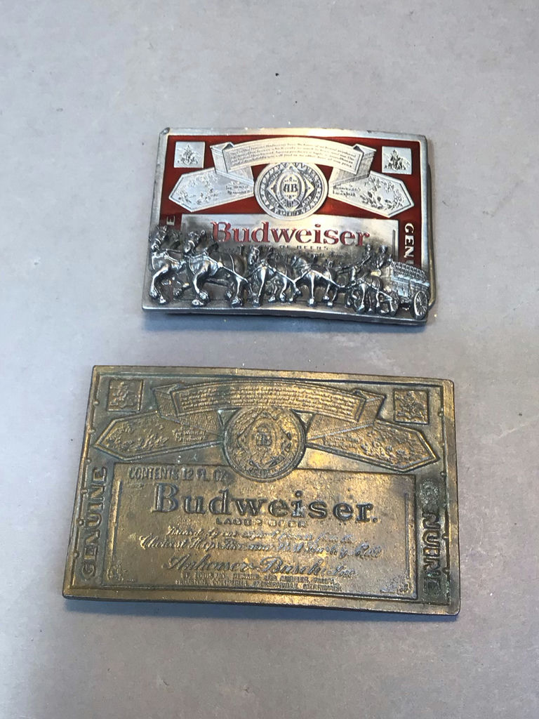 Country Music & Budweiser Belt Buckles - image 8 of 11