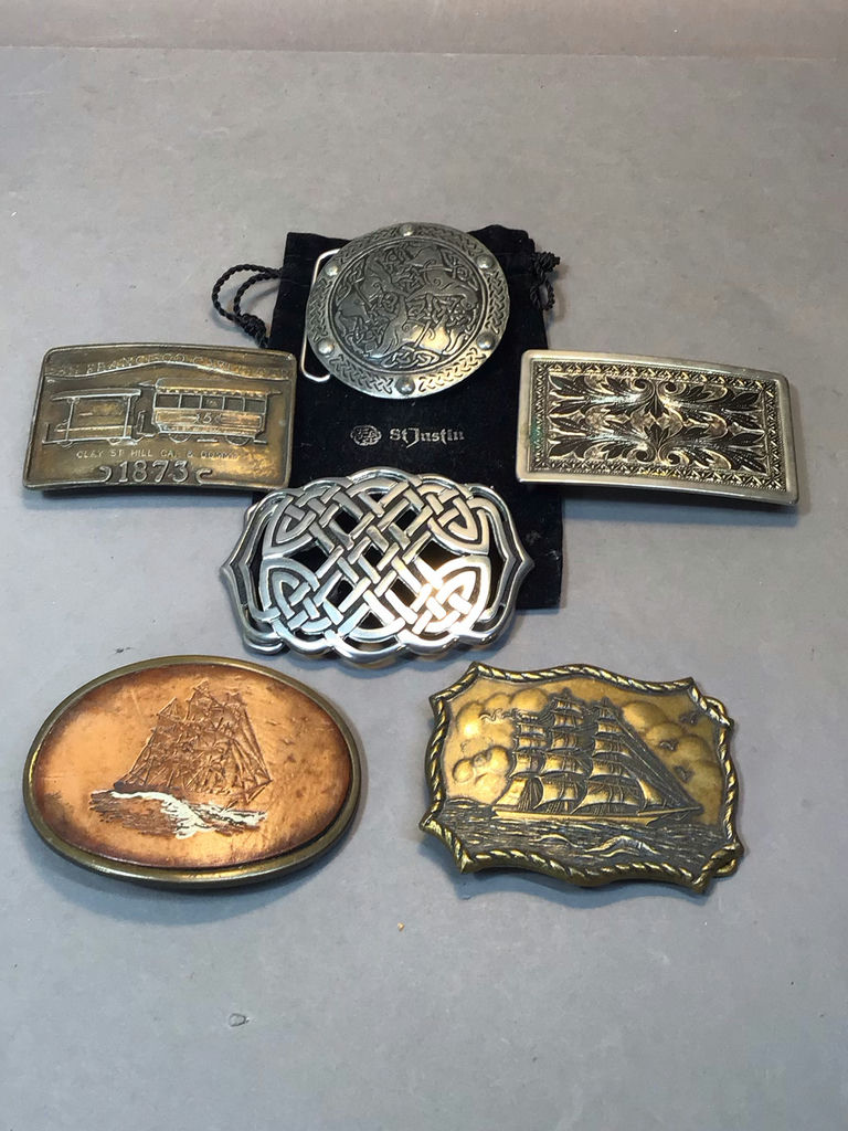St. Justin & More Belt Buckles - image 1 of 7