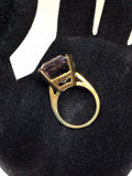 18K Florentine Gold Bracelet & Gemstone Cocktail Ring (27+ dwt) - thumbnail 10 of 13