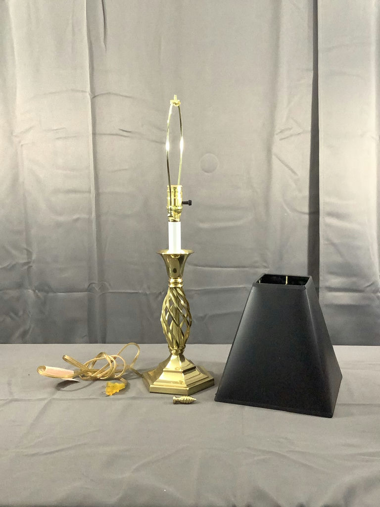 Brass Lamps - image 3 of 8