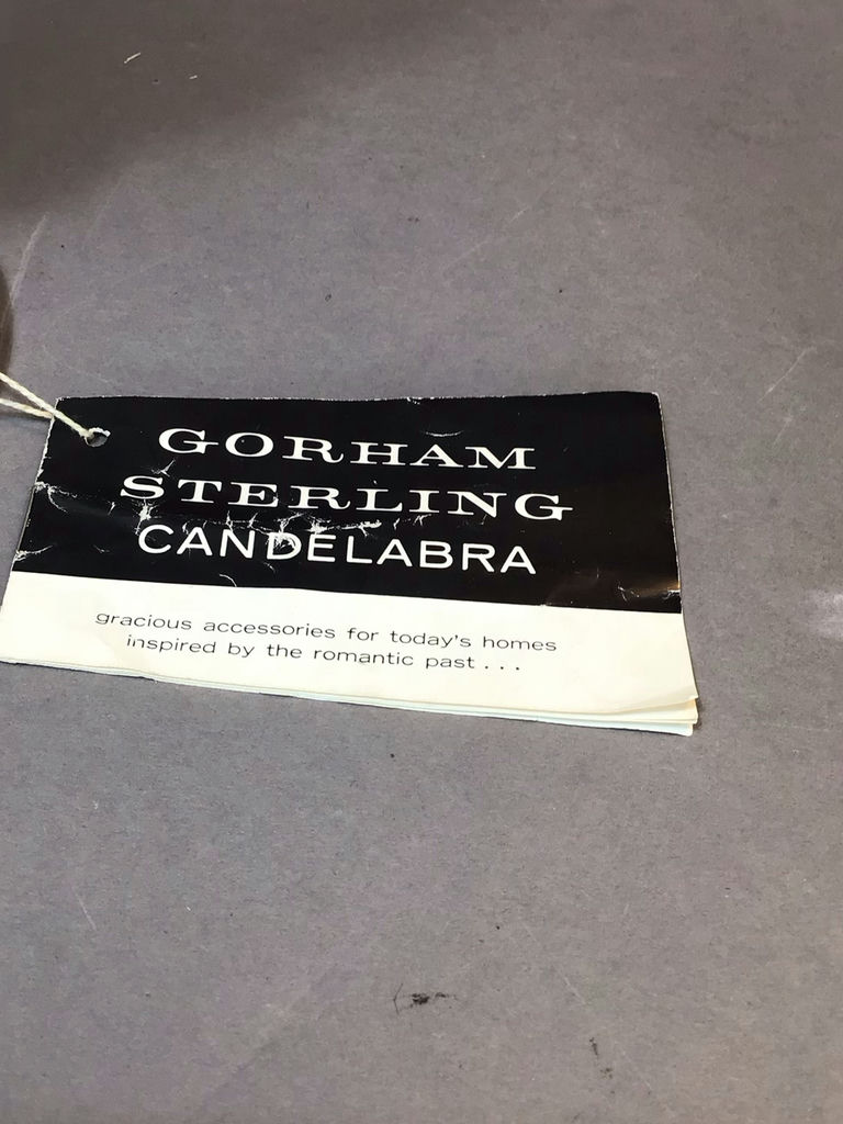 Gorham Sterling Candelabra - image 6 of 9