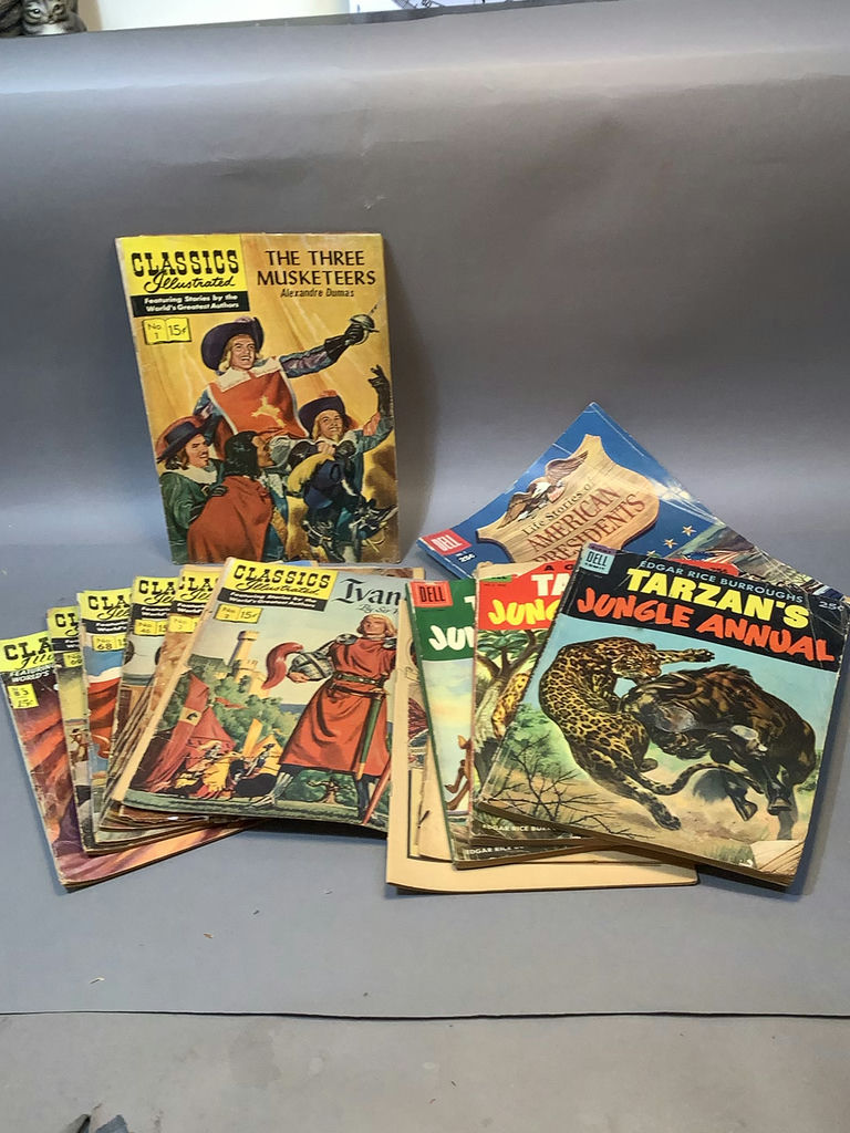 Vintage Classics Illustrated & Dell Comics - image 1 of 19
