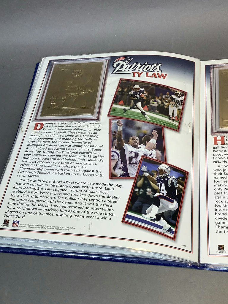 Danbury Mint 22kt Sports Gold Collector Cards - image 12 of 16