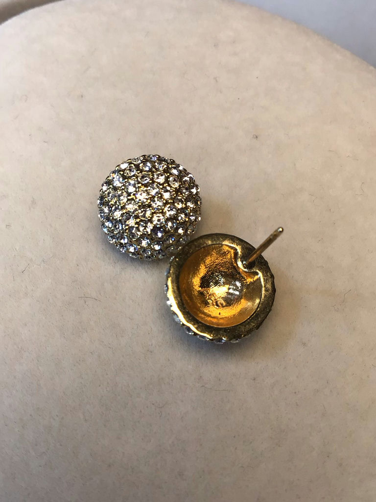 14K Gold Stud Earrings - image 2 of 7