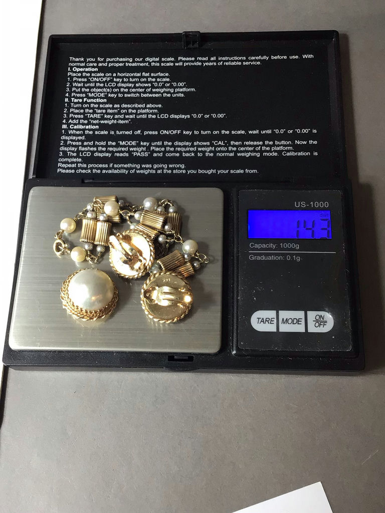 14K Yellow Gold & Pearl Jewelry (14+ dwt) - image 11 of 14