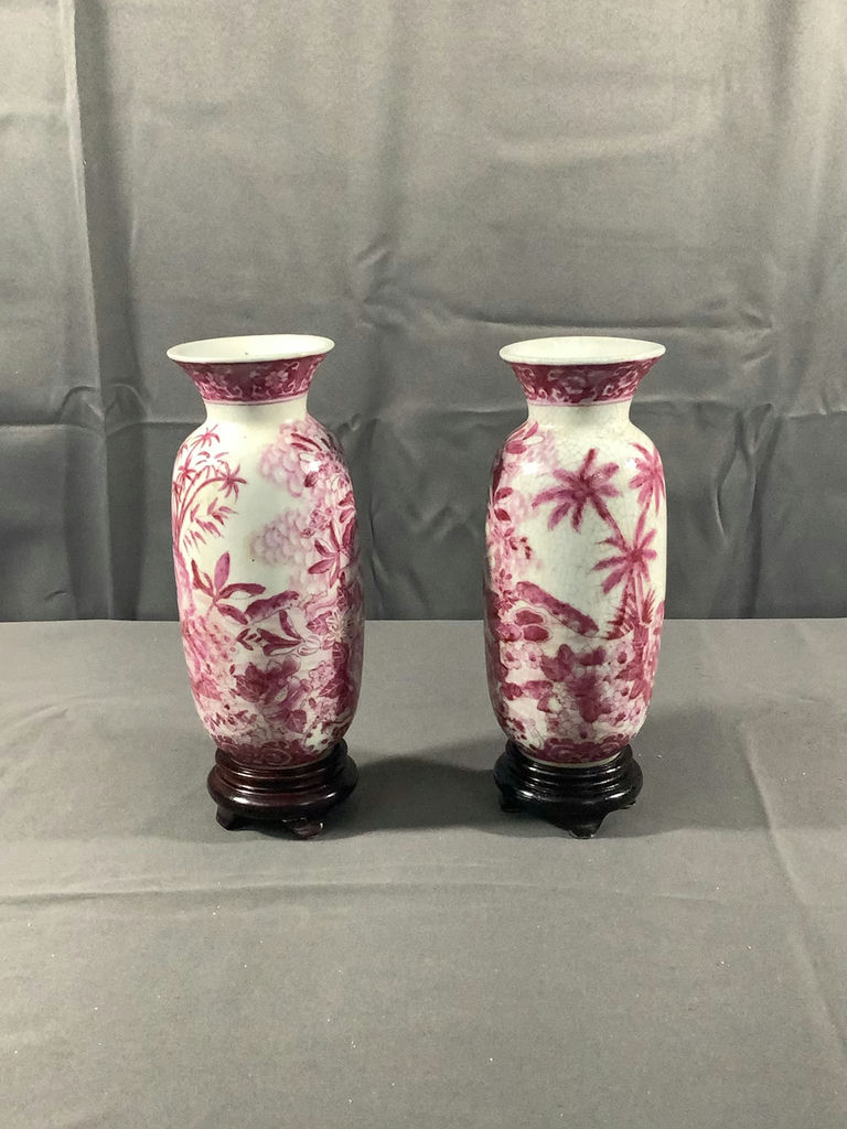 Vintage Chinese Export Raspberry Glaze - image 1 of 7