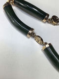14K Gold & Serpentine Jewelry - thumbnail 14 of 16