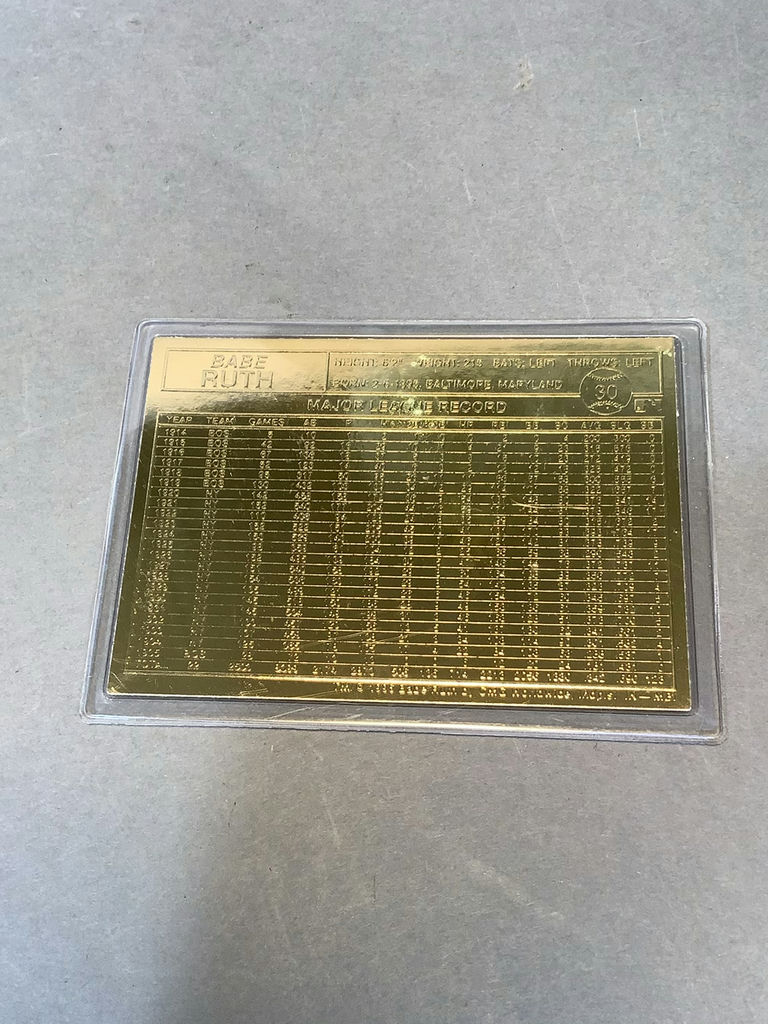 Danbury Mint 22kt Sports Gold Collector Cards - image 3 of 16