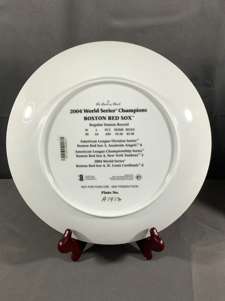 Danbury Mint- Red Sox Collector Plates - image 3 of 8