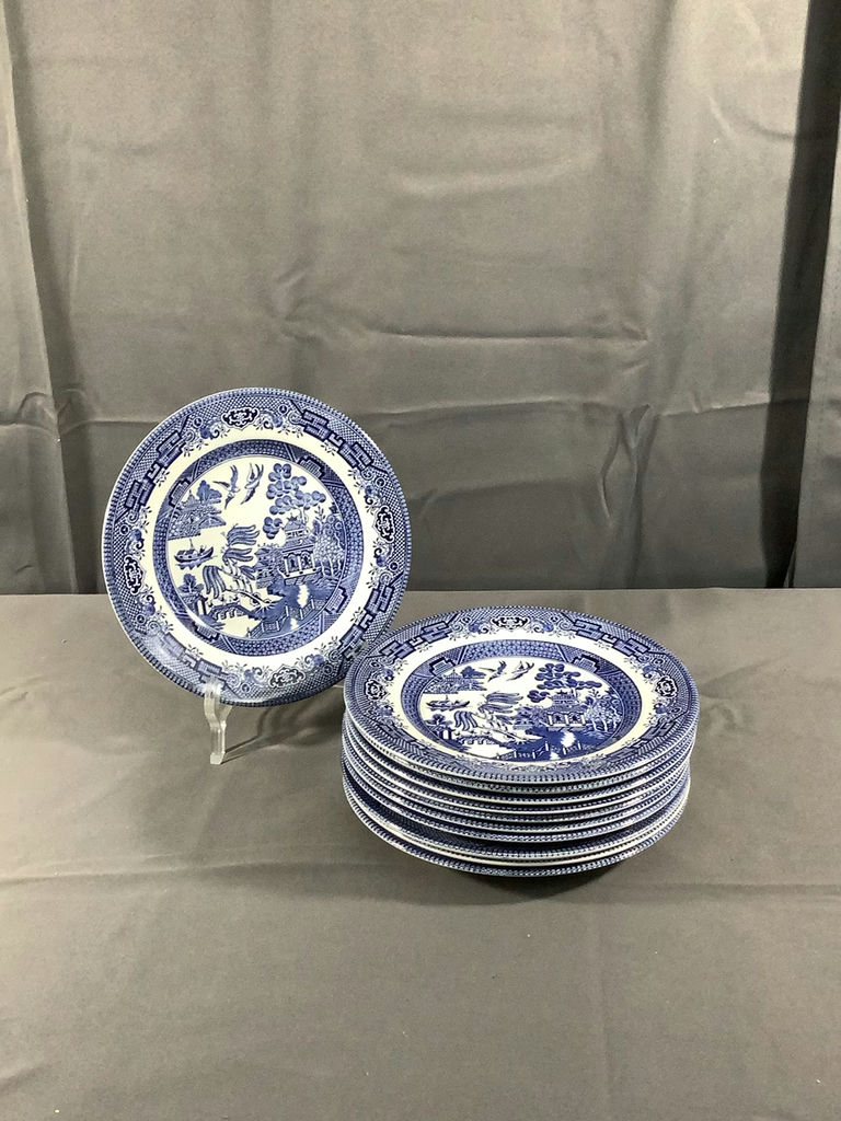 Churchill Blue Willow Dinnerware - image 8 of 17