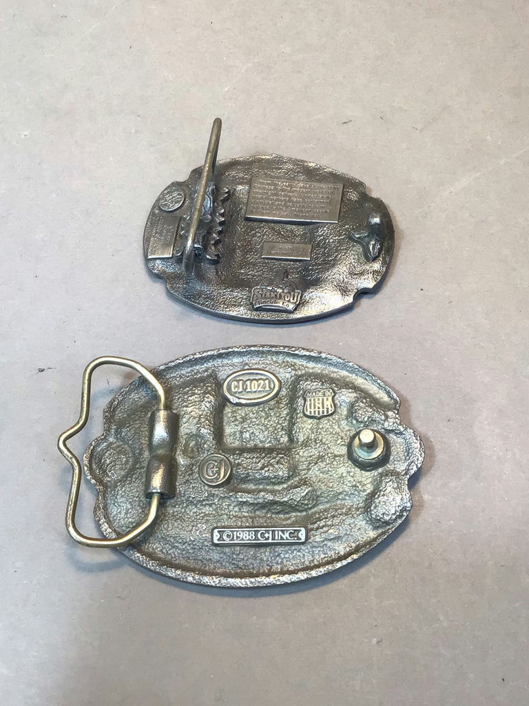 Eagle / US Mail Buckles & Belt - image 8 of 15