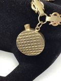 Vintage 14K Chunky Charm Bracelet (37+dwt) - thumbnail 8 of 15