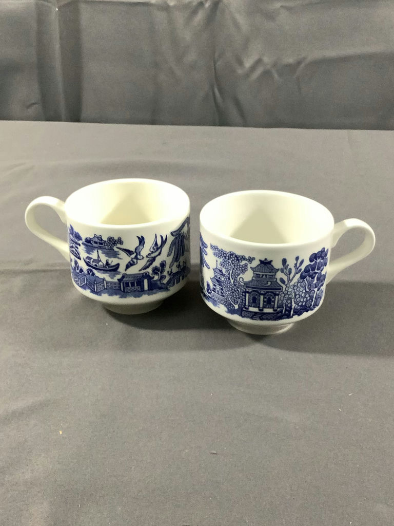 Churchill Blue Willow Tea Set - image 6 of 13