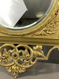 Antique Heavy Brass Wall Mirrors - thumbnail 3 of 5