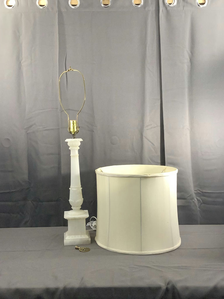 Soapstone Column Table Lamps - image 4 of 6