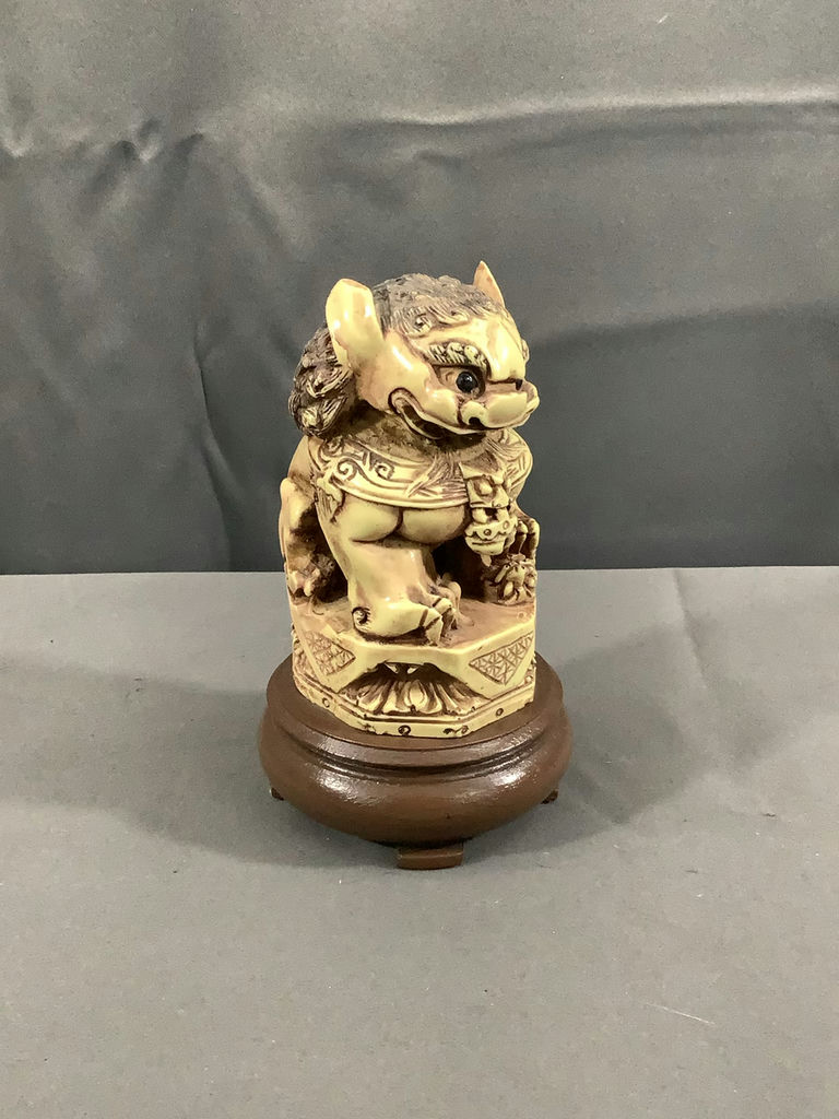 Hand Carved Resin Figurines - image 2 of 10