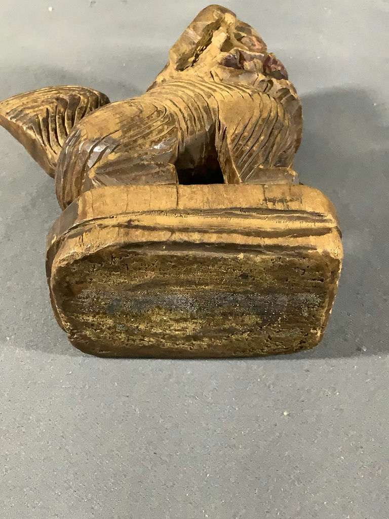 Hand Carved Wood Figures - image 8 of 11