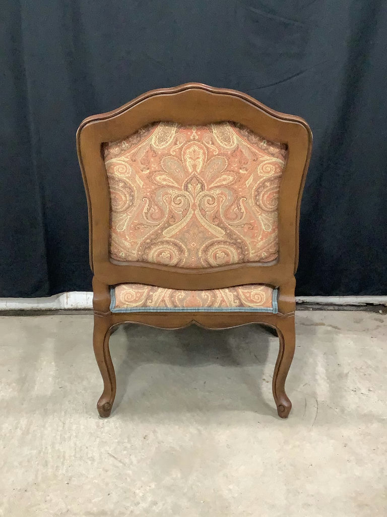 Antique Tilt Top Table & Arm Chair - image 5 of 11