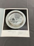 Franklin Mint 1974 / Wyeth "Riding to the Hunt" Sterling Collector Plate - thumbnail 6 of 11