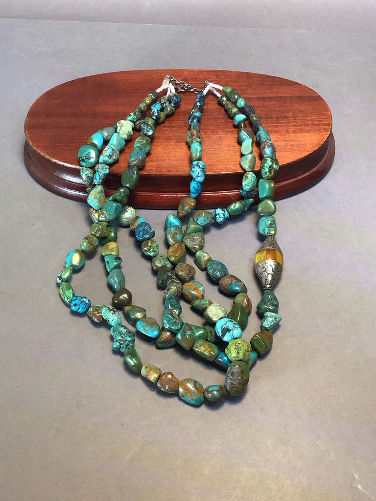 Vintage Tumbled Stone Bead Jewelry - image 2 of 9