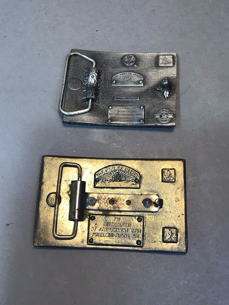 Country Music & Budweiser Belt Buckles - image 9 of 11