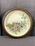 Vintage Framed Hand-Painted Plates - thumbnail 2 of 9