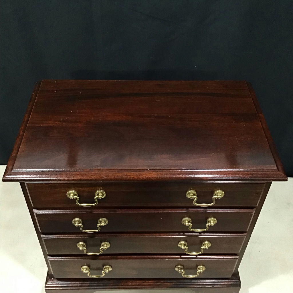 Federal Style 4-Drawer Side Table - image 5 of 6