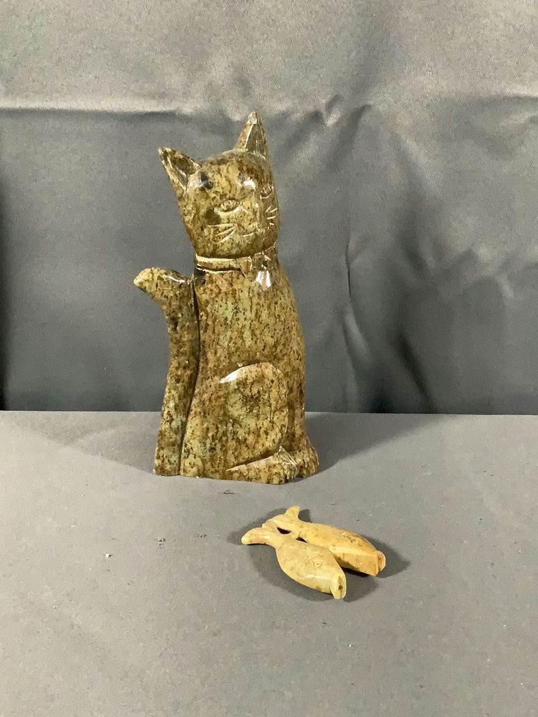 Carved Stone Figurines - image 2 of 14