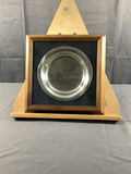Franklin Mint 1974 / Wyeth "Riding to the Hunt" Sterling Collector Plate - thumbnail 1 of 11