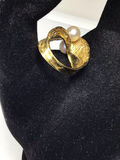 Vintage 18K Yellow Gold & Pearls Jewelry (15+ dwt) - thumbnail 5 of 9