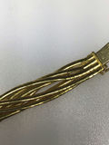 18K Florentine Gold Bracelet & Gemstone Cocktail Ring (27+ dwt) - thumbnail 6 of 13