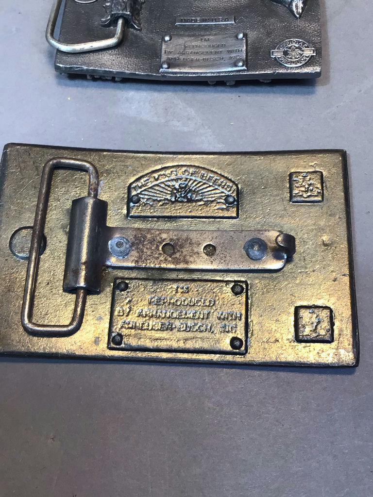 Country Music & Budweiser Belt Buckles - image 11 of 11