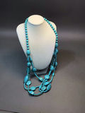 Turquoise Stone & Silver Jewelry (3+dwt) - thumbnail 8 of 12