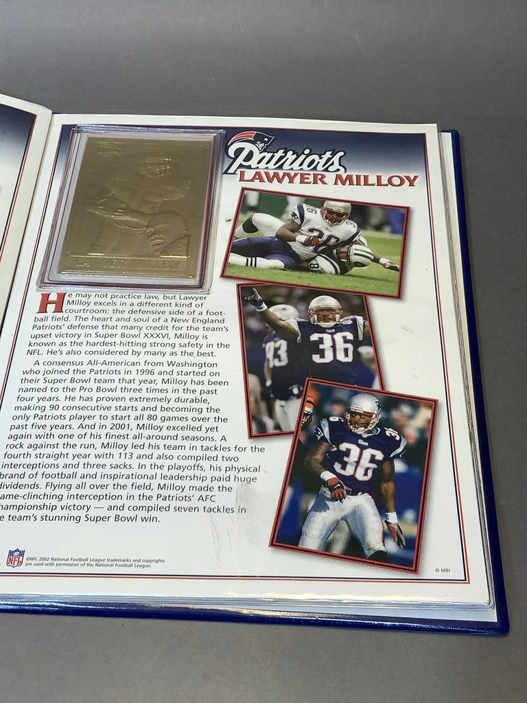 Danbury Mint 22kt Sports Gold Collector Cards - image 13 of 16