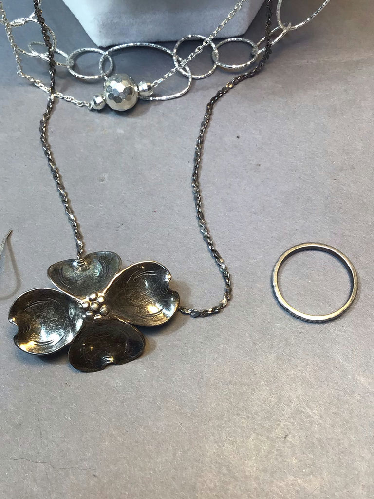 Vintage Sterling Jewelry (44+ dwt) - image 4 of 13