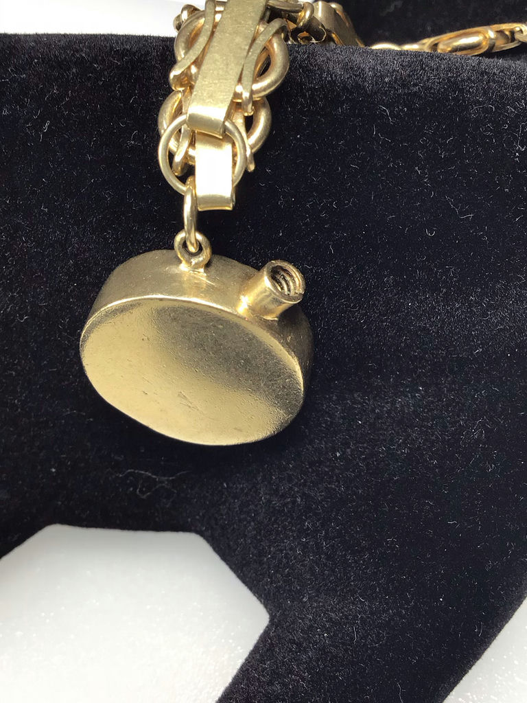 Vintage 14K Chunky Charm Bracelet (37+dwt) - image 9 of 15