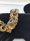 Vintage Yellow Gold 18K Sputnik on 14K Bracelet (18K/12+, 14K/36+ dwt) - thumbnail 6 of 8