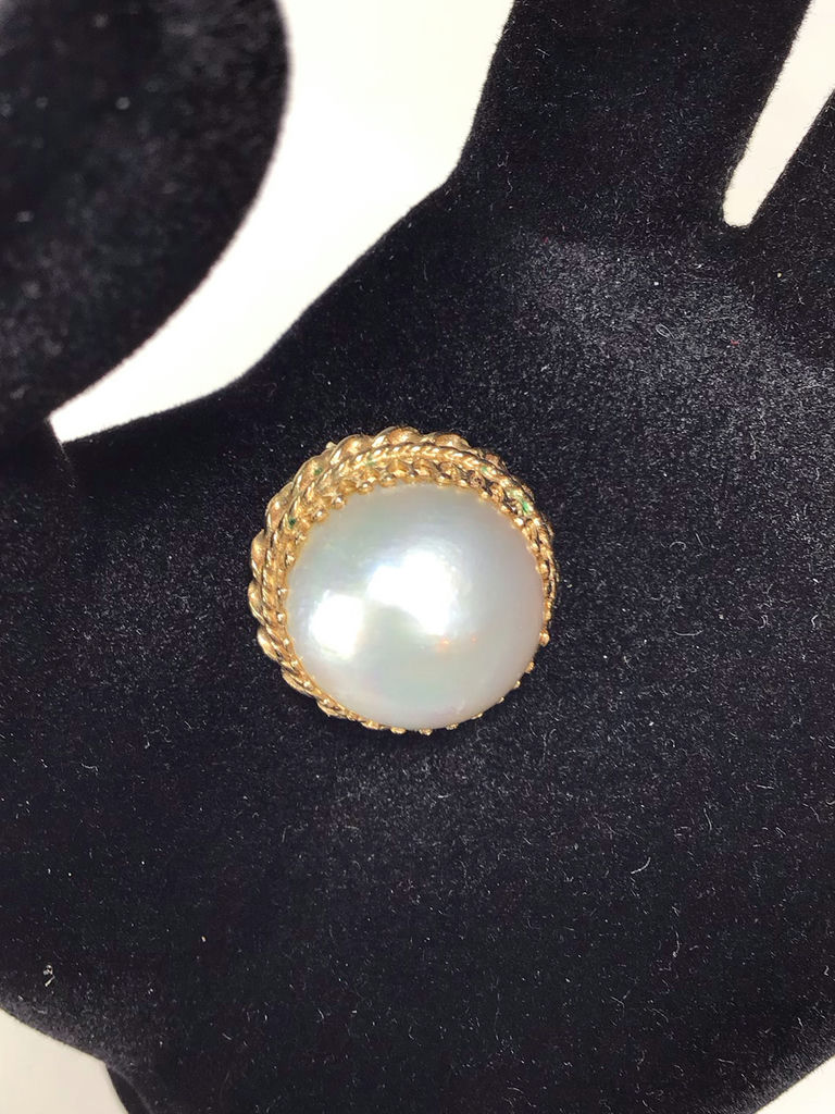14K Yellow Gold & Pearl Jewelry (14+ dwt) - image 4 of 14