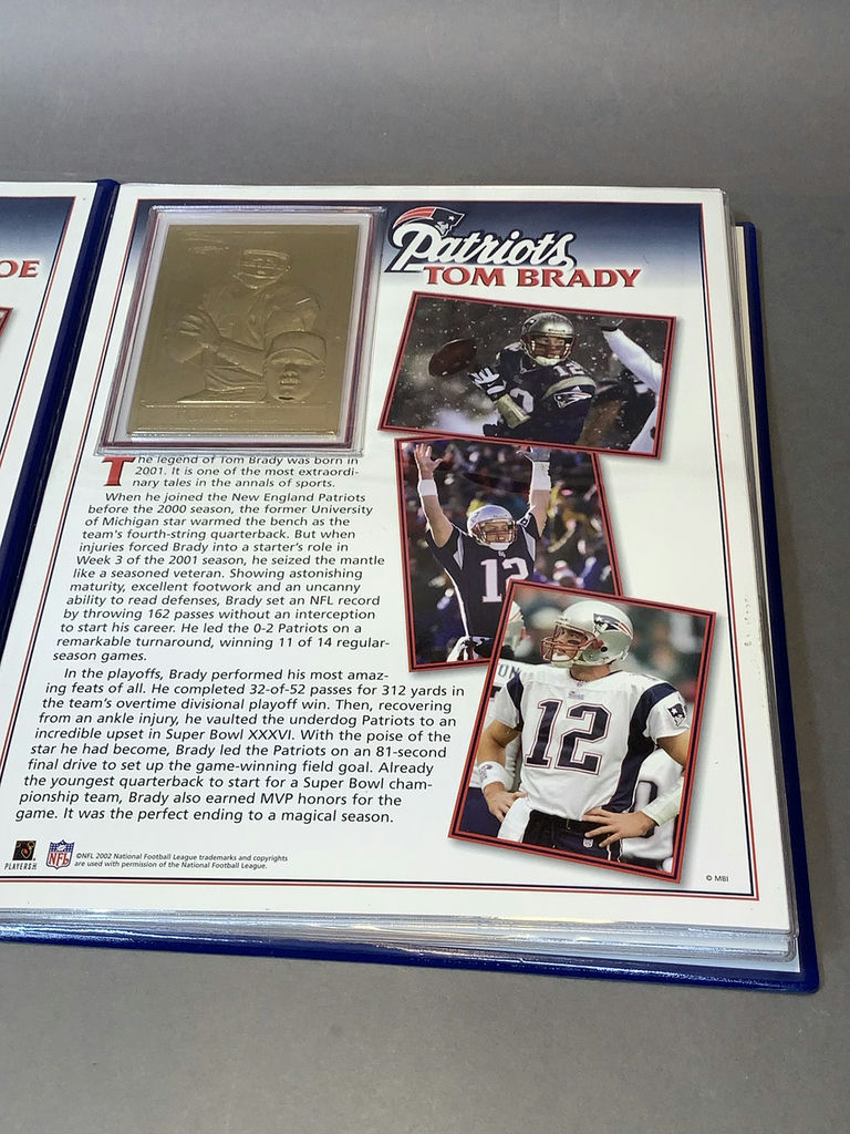 Danbury Mint 22kt Sports Gold Collector Cards - image 7 of 16