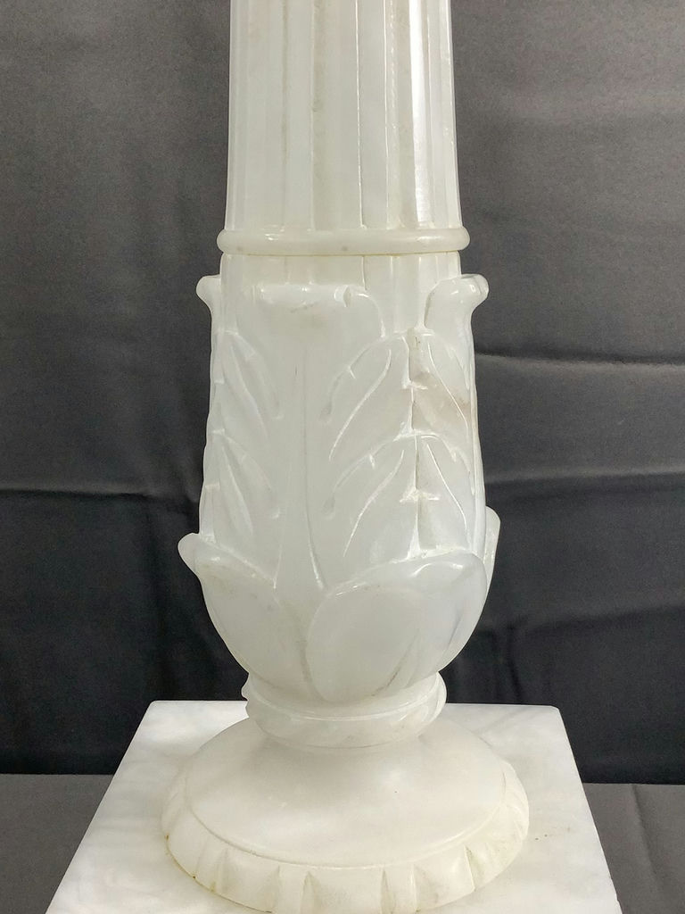 Soapstone Column Table Lamps - image 3 of 6