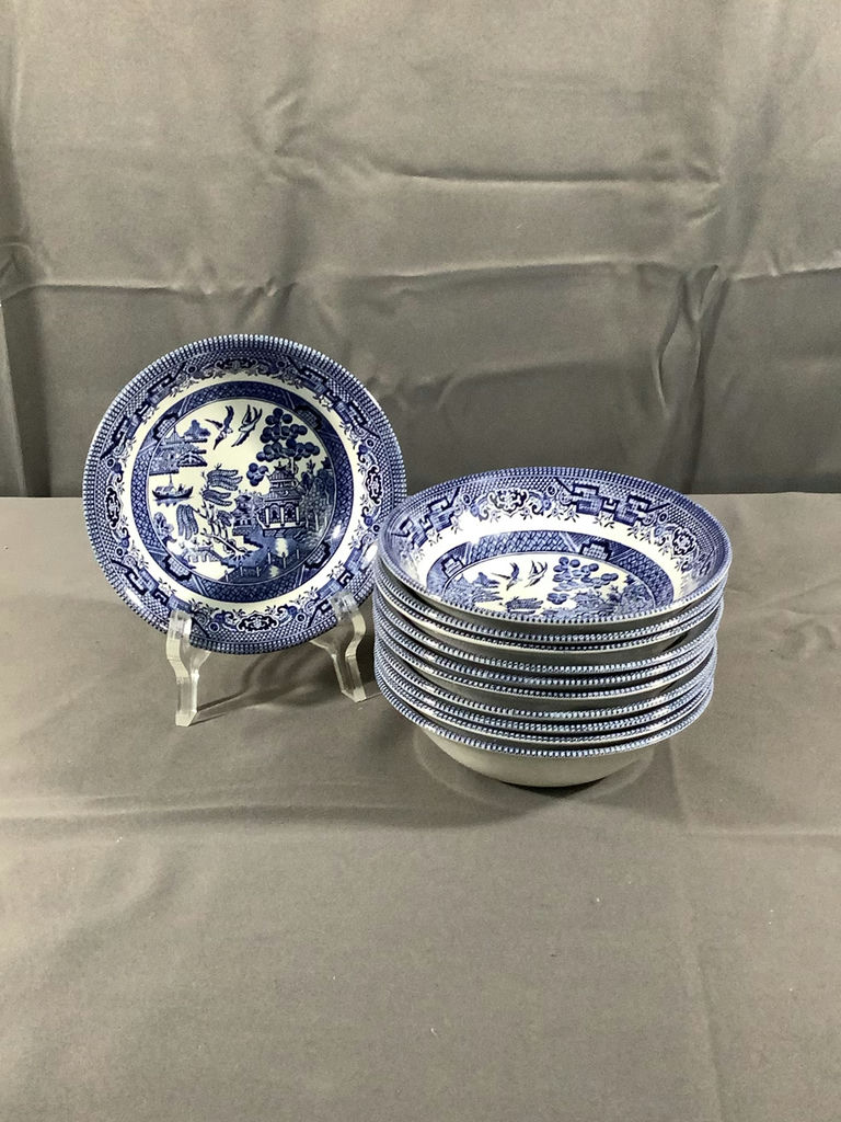 Churchill Blue Willow Dinnerware - image 11 of 17