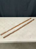 Brass Umbrella Stand & Hand Carved Wood Canes - thumbnail 5 of 8