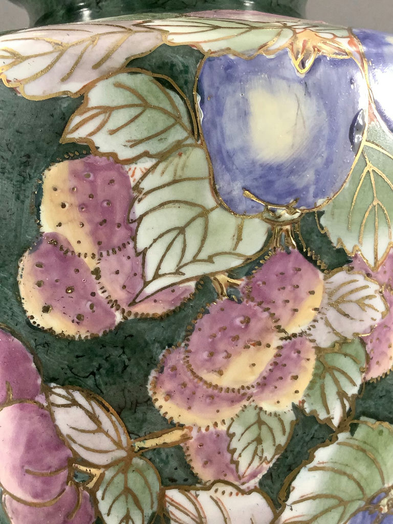Green Ceramic Lamp And Vase - image 6 of 10